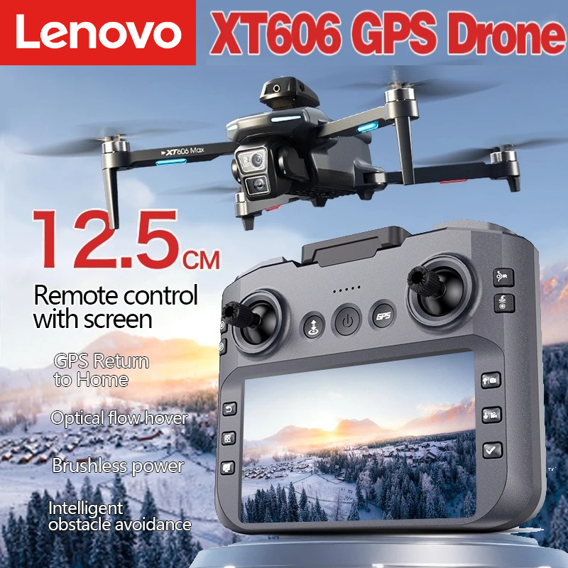 Drone Photogrammetry - Lenovo XT606 MAX GPS Drone 4K