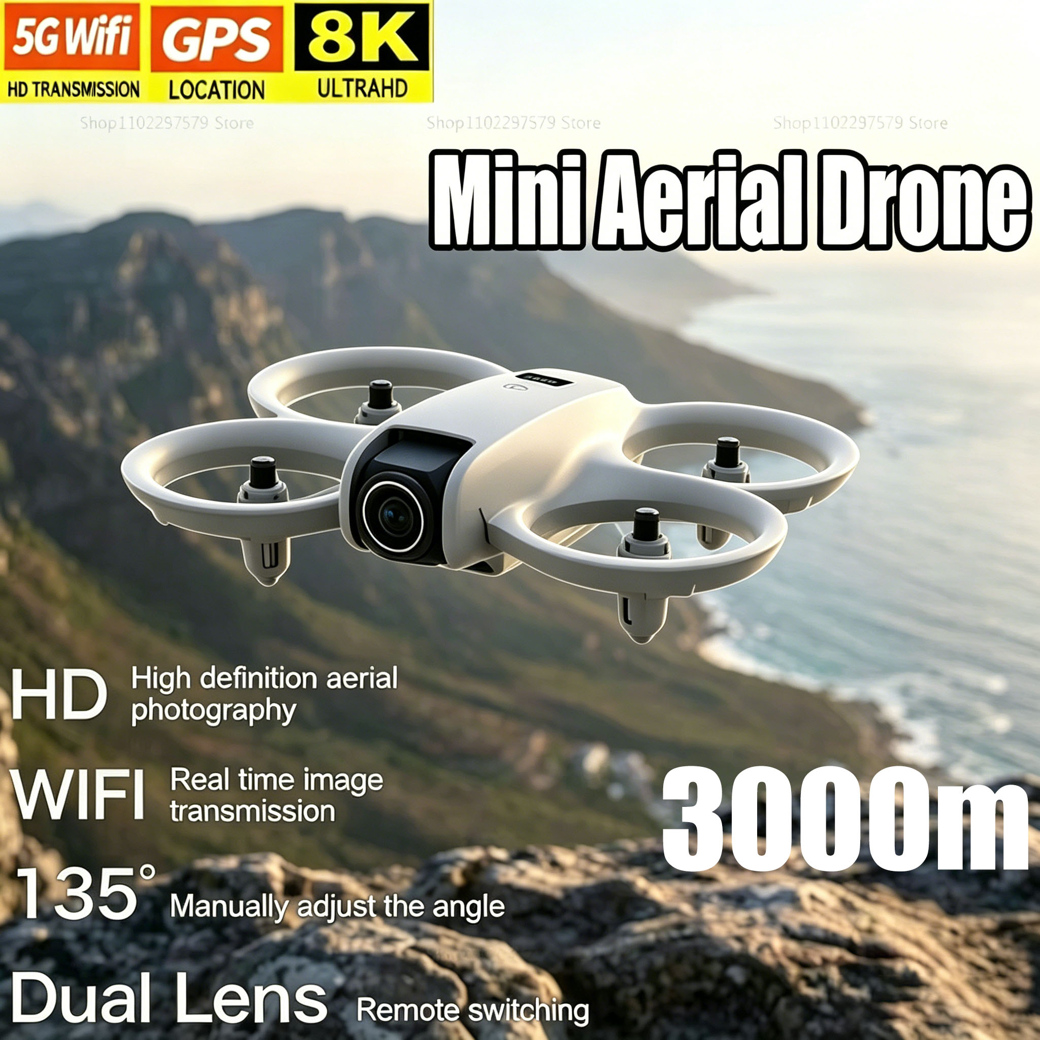 Drone Video Production - Mini Drone met 8K HD Camera