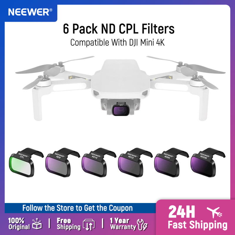 Drone Ndvi - NEEWER 6-pack ND CPL-filters voor DJI
