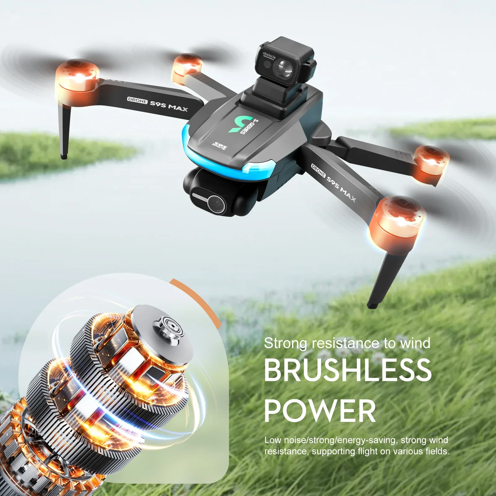 NIEUWE S9S MAX MINI Drone 4K 2 - Drone Video Production recensie en prijs