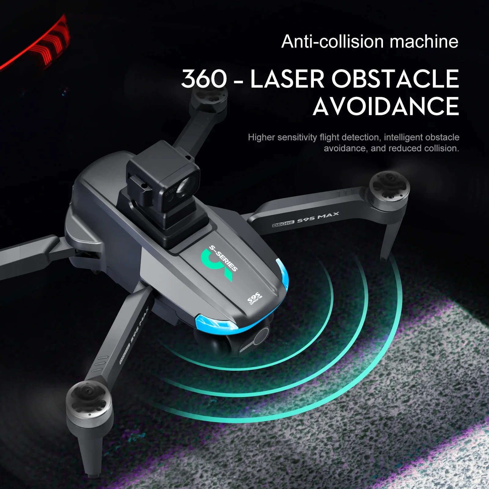 NIEUWE S9S MAX MINI Drone 4K 2 - Drone Video Production recensie en prijs