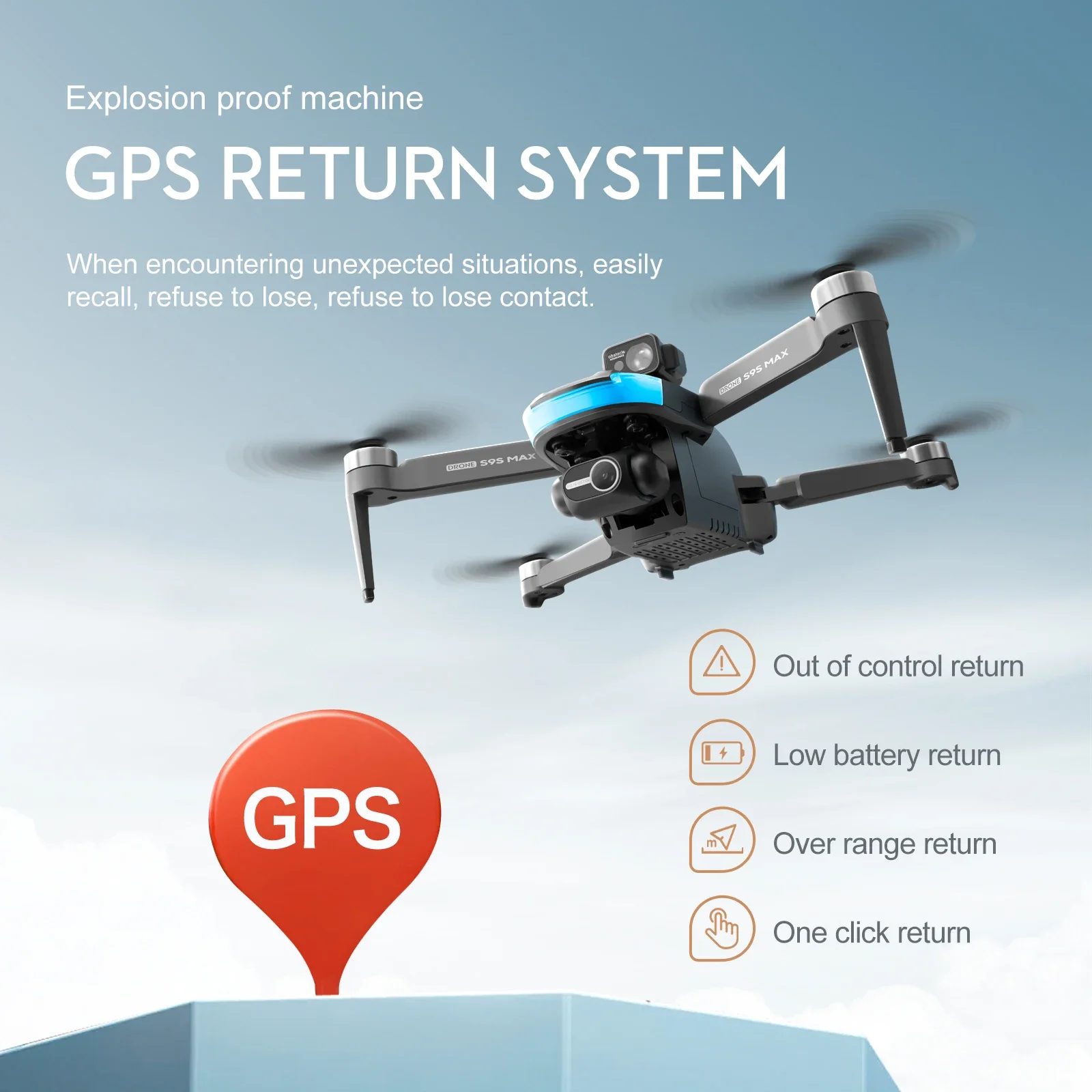 NIEUWE S9S MAX MINI Drone 4K 2 - Drone Video Production recensie en prijs