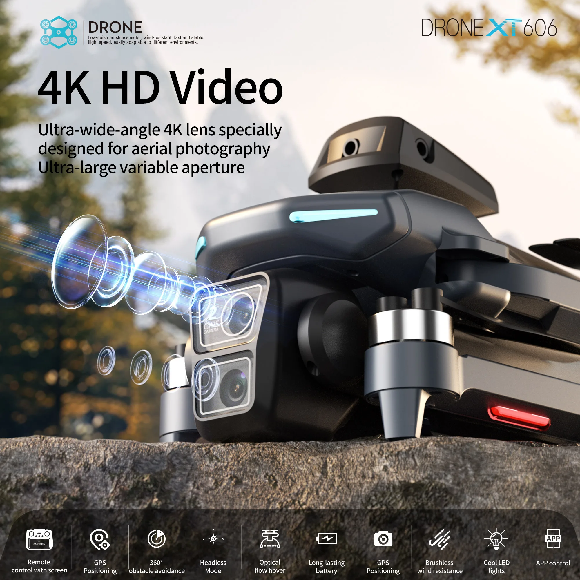 Lenovo XT606 MAX GPS Drone 4K  - Drone Photogrammetry recensie en prijs