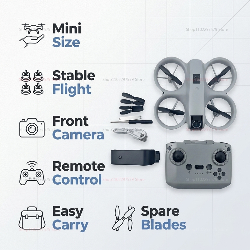 Mini Drone met 8K HD Camera FP - Drone Video Production recensie en prijs