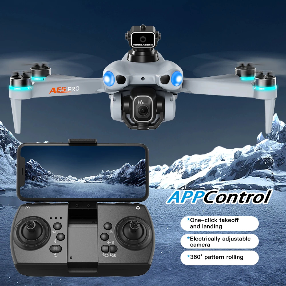AE5 Pro Drone 8K HD 4,5 inch s - Drone Video Production recensie en prijs