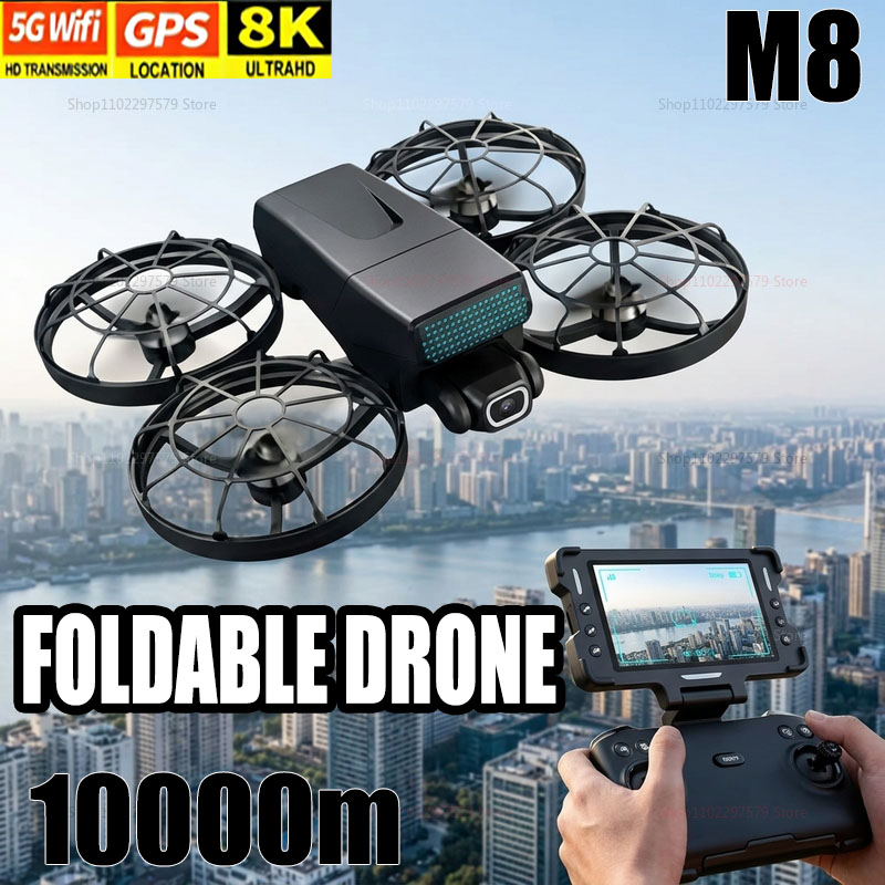 Nieuwe Drones M8 GPS 8K Profes - Drone Photogrammetry recensie en prijs